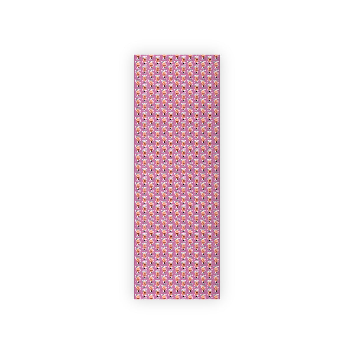 Happy... You Know The Thing - JB Parody Birthday Wrapping Paper - Mauve
