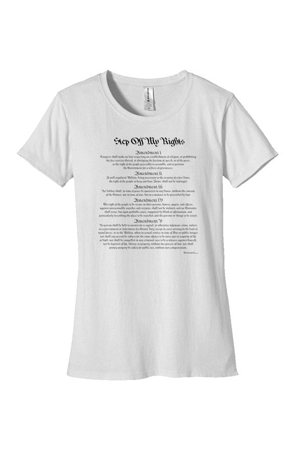 Bill of Rights - Women's Classic Tee