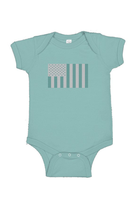 Civil Peace Flag Infant Fine Jersey Onesie