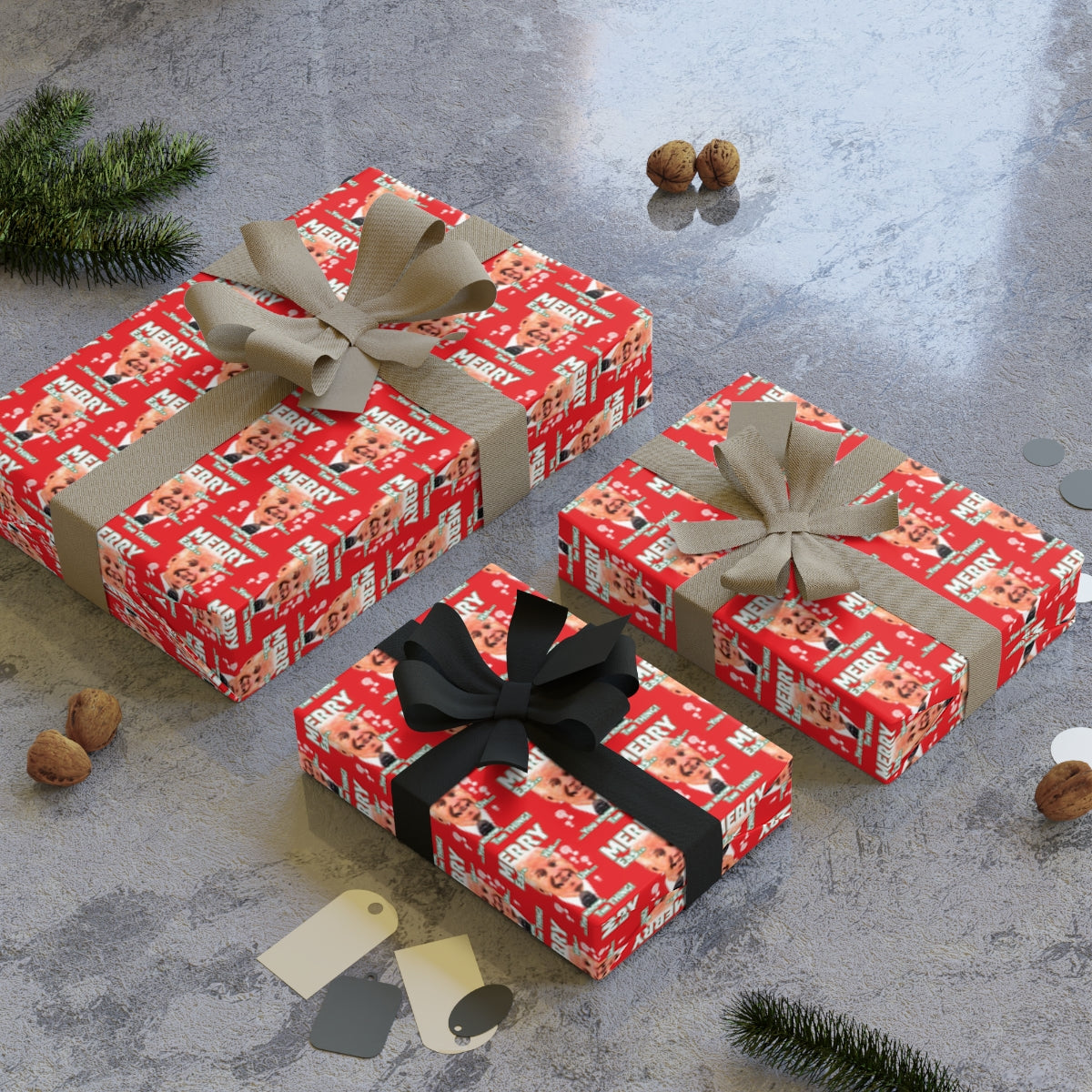 Merry... You Know The Thing - JB Parody Christmas Wrapping Paper