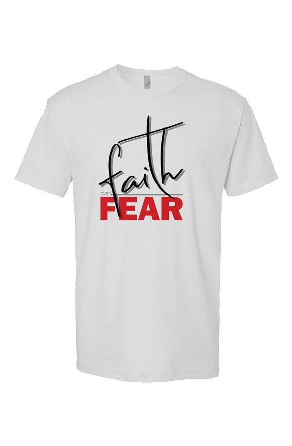 Faith Over Fear Short Sleeve T shirt