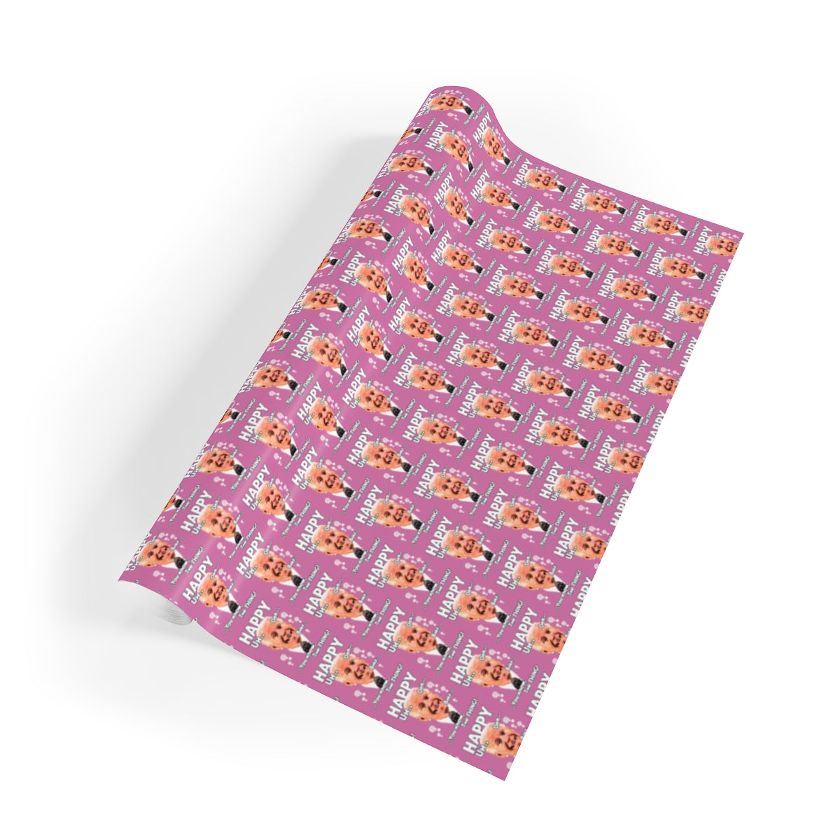 Happy... You Know The Thing - JB Parody Birthday Wrapping Paper - Mauve