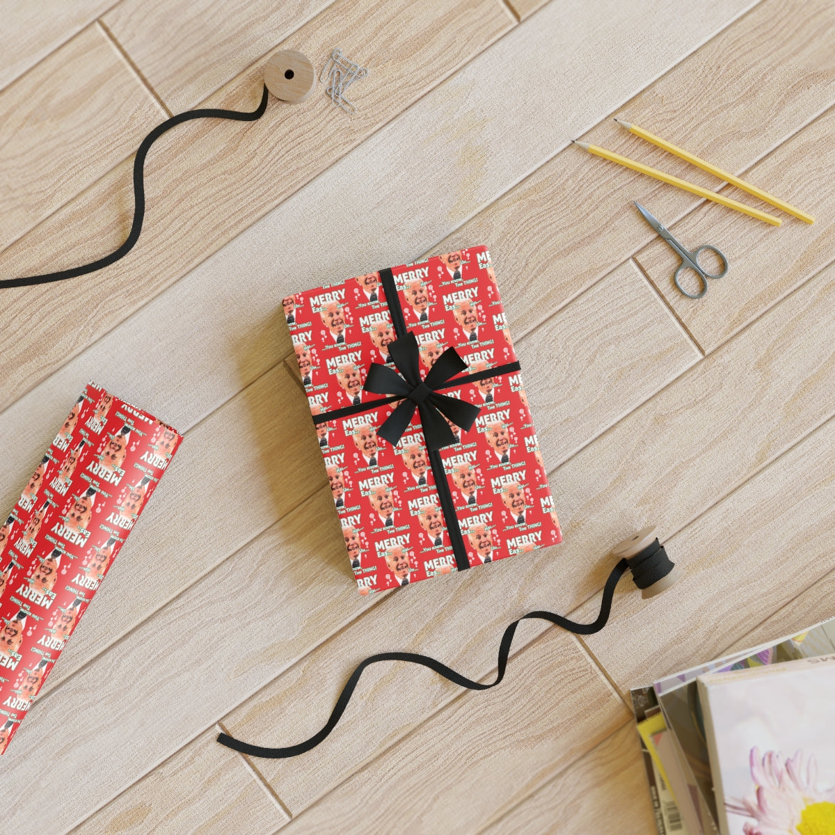 Merry... You Know The Thing - JB Parody Christmas Wrapping Paper