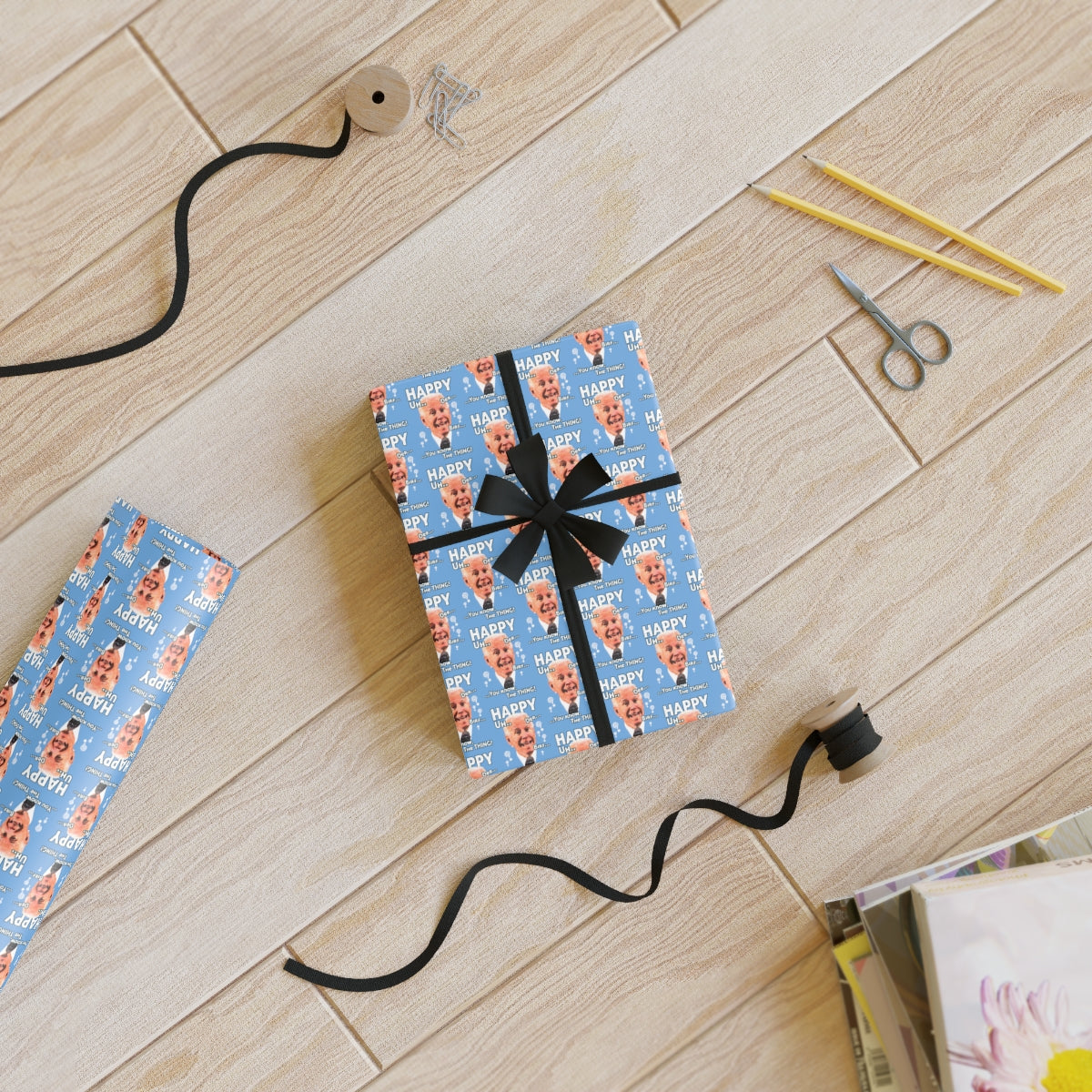 Happy... You Know The Thing - JB Parody Birthday Wrapping Paper