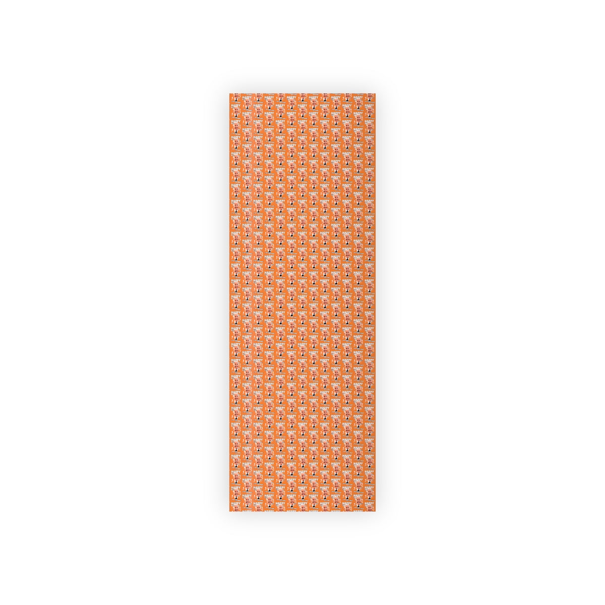 Happy... You Know The Thing - JB Parody Birthday Wrapping Paper - Orange